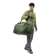 Tripole Basecamp Duffel Bag for Long Travel and Hiking | Defense Grade | Water Repellent - 120 liters