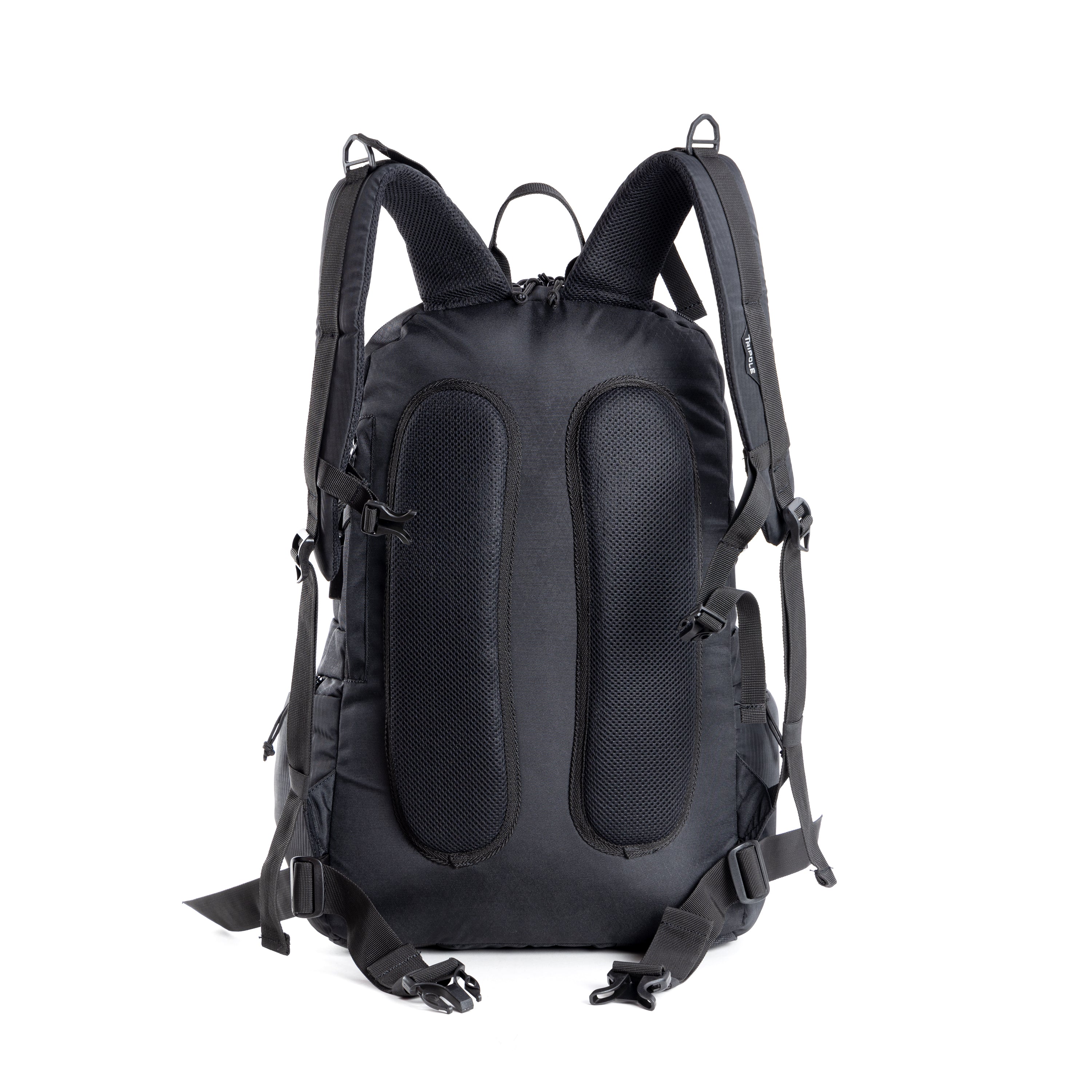 Tripole Fox Internal Frame Laptop Backpack Black Back Hiking Travelling