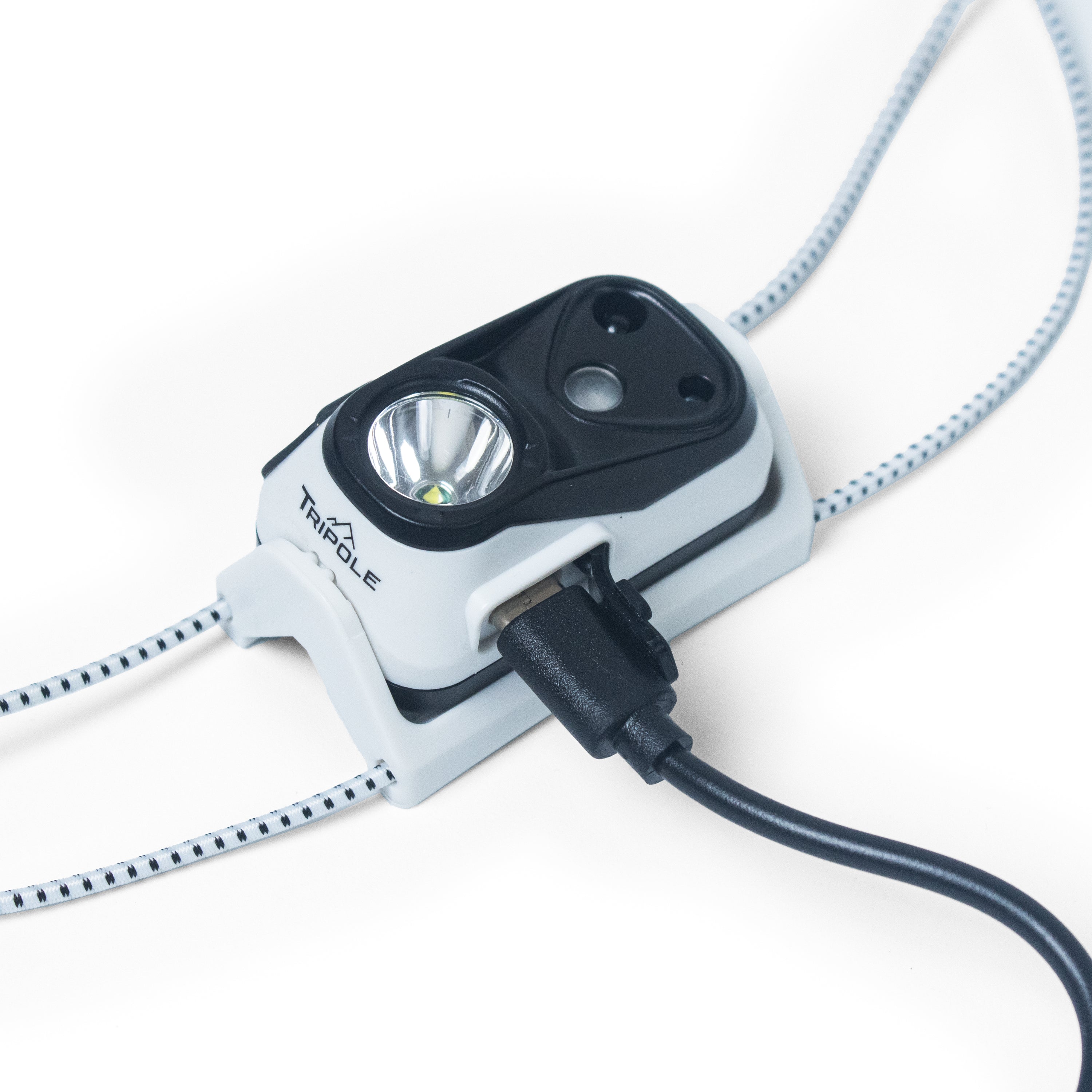 Tripole Lumos Headlamp Headtorch USB Rechargeable trekking hiking backpacking travel trail running