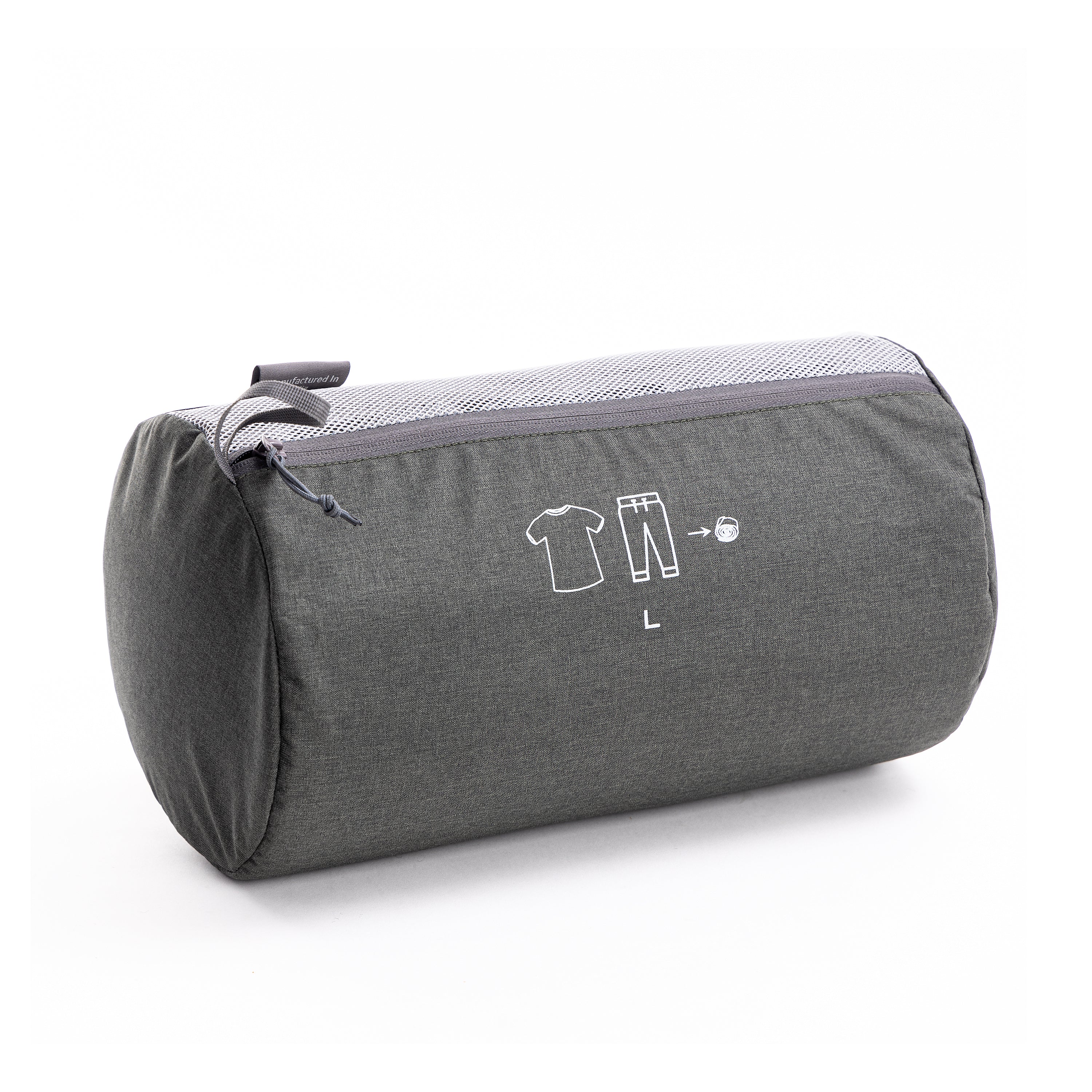 Tripole Organizer Packs - Cylindrical Shaped - Large - Grey Backpacking Travelling