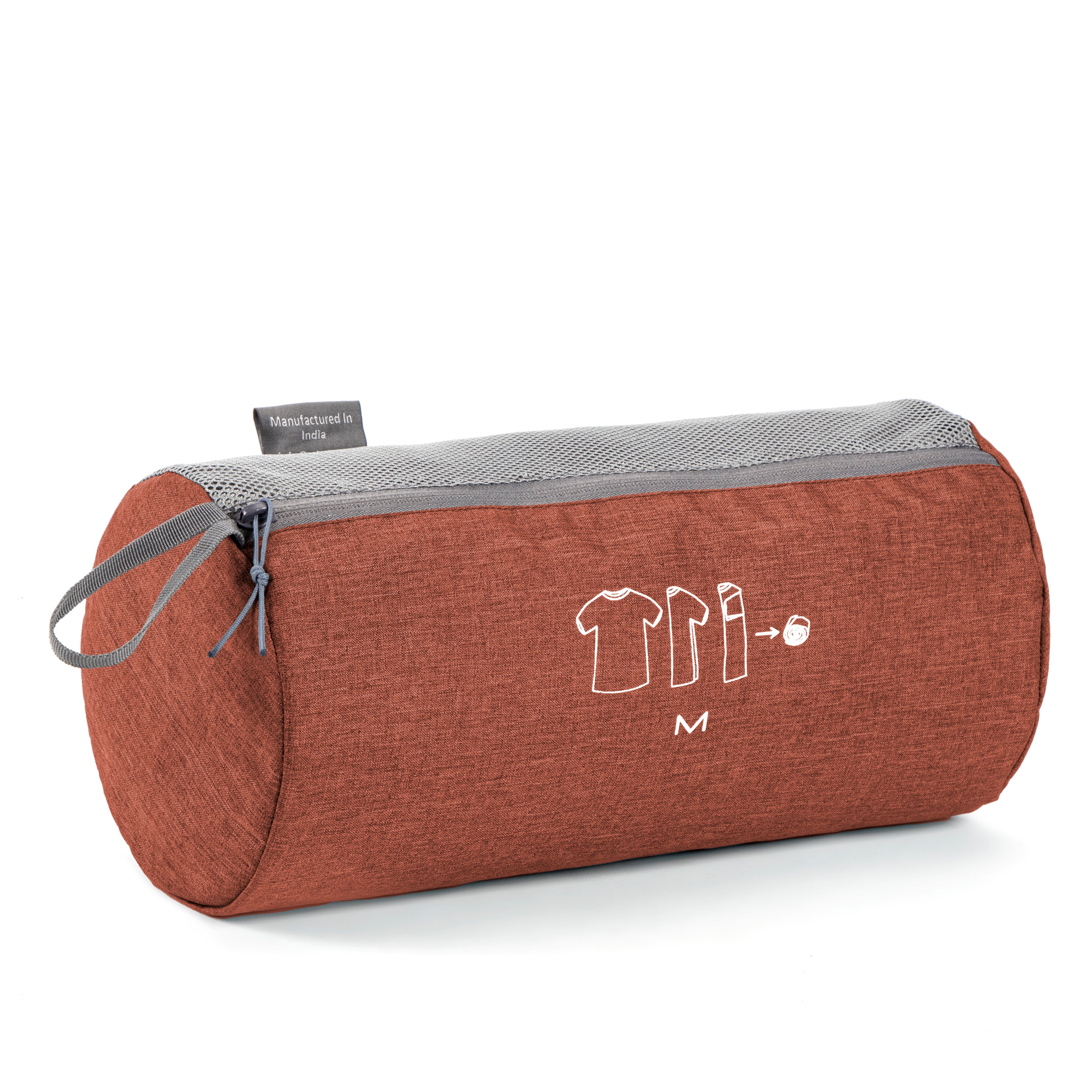 Tripole Organizer Packs - Cylindrical Shaped - Medium - Red Backpacking Travelling