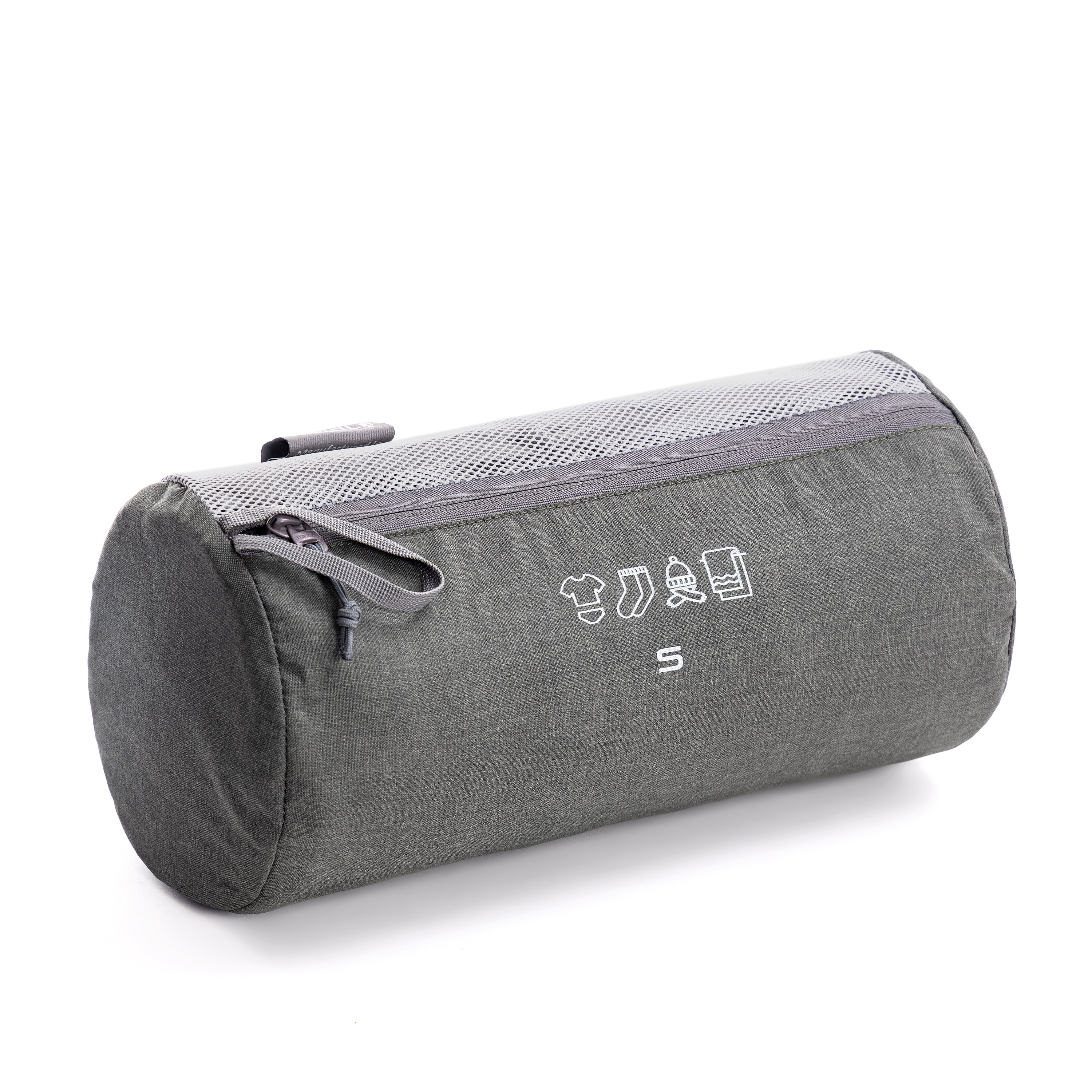 Tripole Organizer Packs - Cylindrical Shaped - Small - Grey Backpacking Travelling