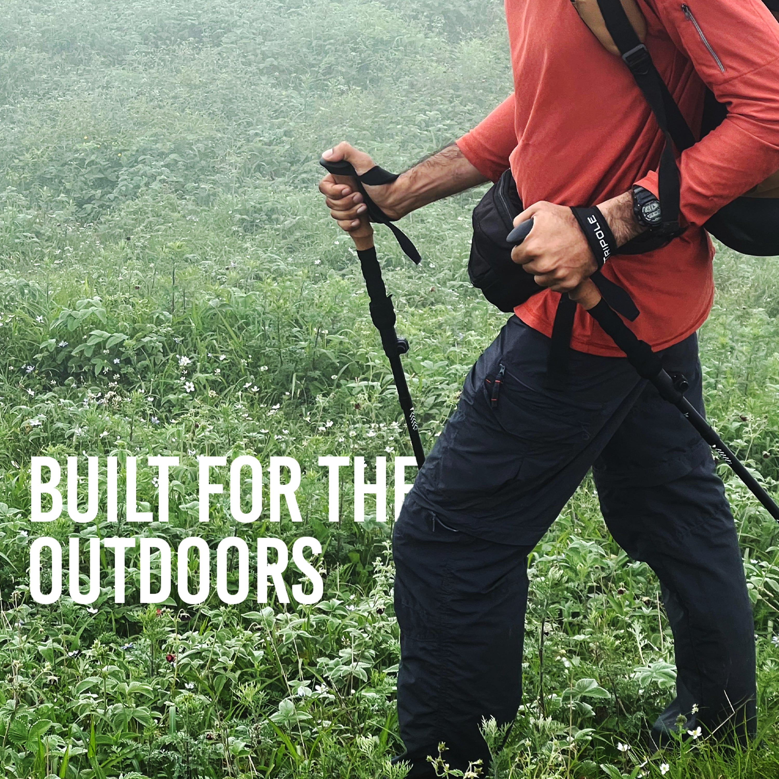 Tripole Trailcore Hiking Pole Foldable Compact Trekking Trail Running