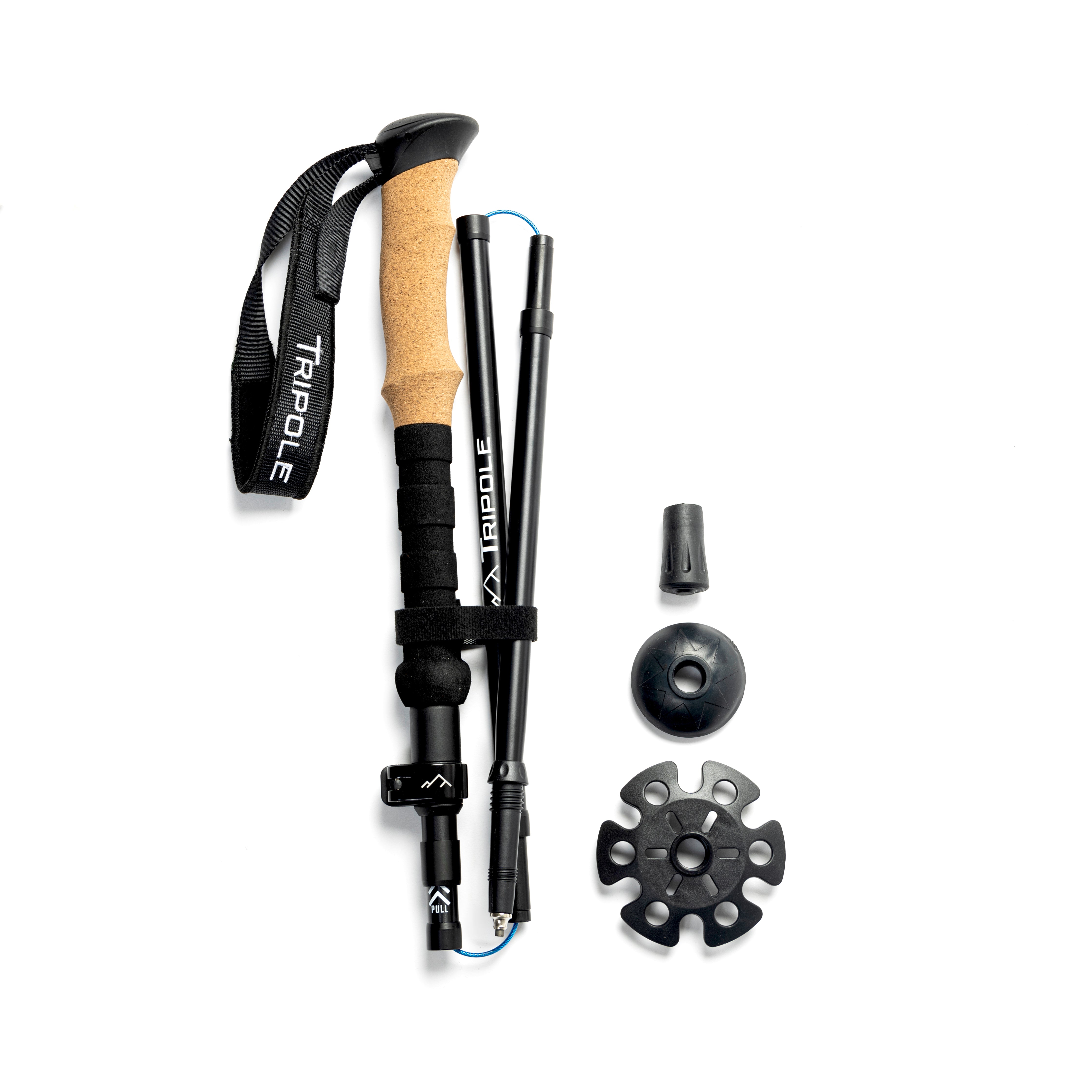 Tripole Trailcore Hiking Pole Accessories Foldable Compact Trekking Trail Running