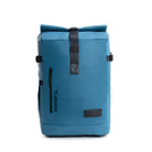 Tripole Tusker Roller Top Laptop Backpack Blue Front Travelling Multi utility