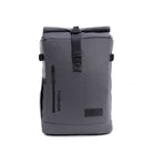Tripole Tusker Roller Top Laptop Backpack Grey Front Travelling Multi utility