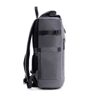 Tripole Tusker Roller Top Laptop Backpack Grey Side Travelling Multi utility