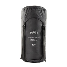 Tripole Shivalik Ten Degree Comfort Sleeping Bag for Camping and Army | Water Repellent | 3 Year Warranty (Black)