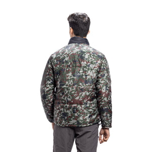 Tripole Winter and Snow Jacket for Trekking and Hiking, Minus 5 Degree Comfort (Camouflage)