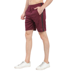 Tripole Men's Stretchable Shorts for Gym and Running | Red