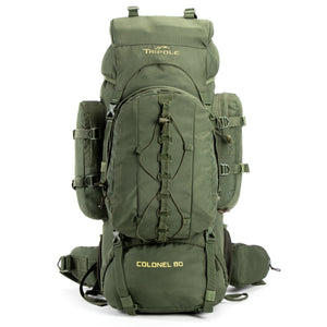 Colonel 80 L Rucksack With Organizer Pack Army Green