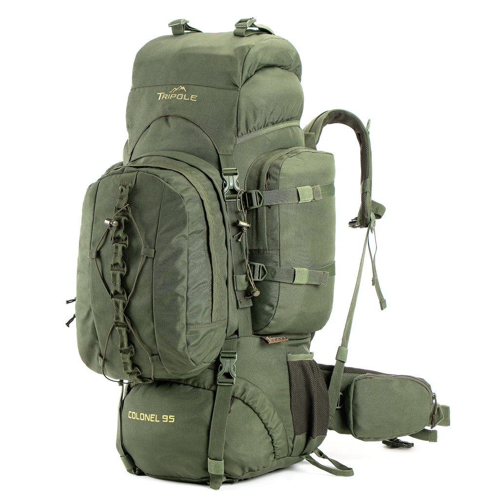 Colonel Series 95 Litre Rucksack Detachable Day Pack Rain