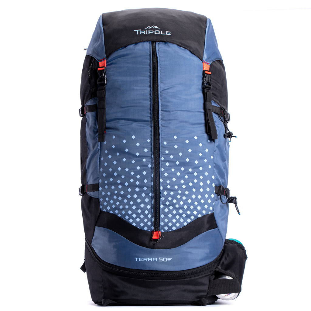 Front open outlet rucksack