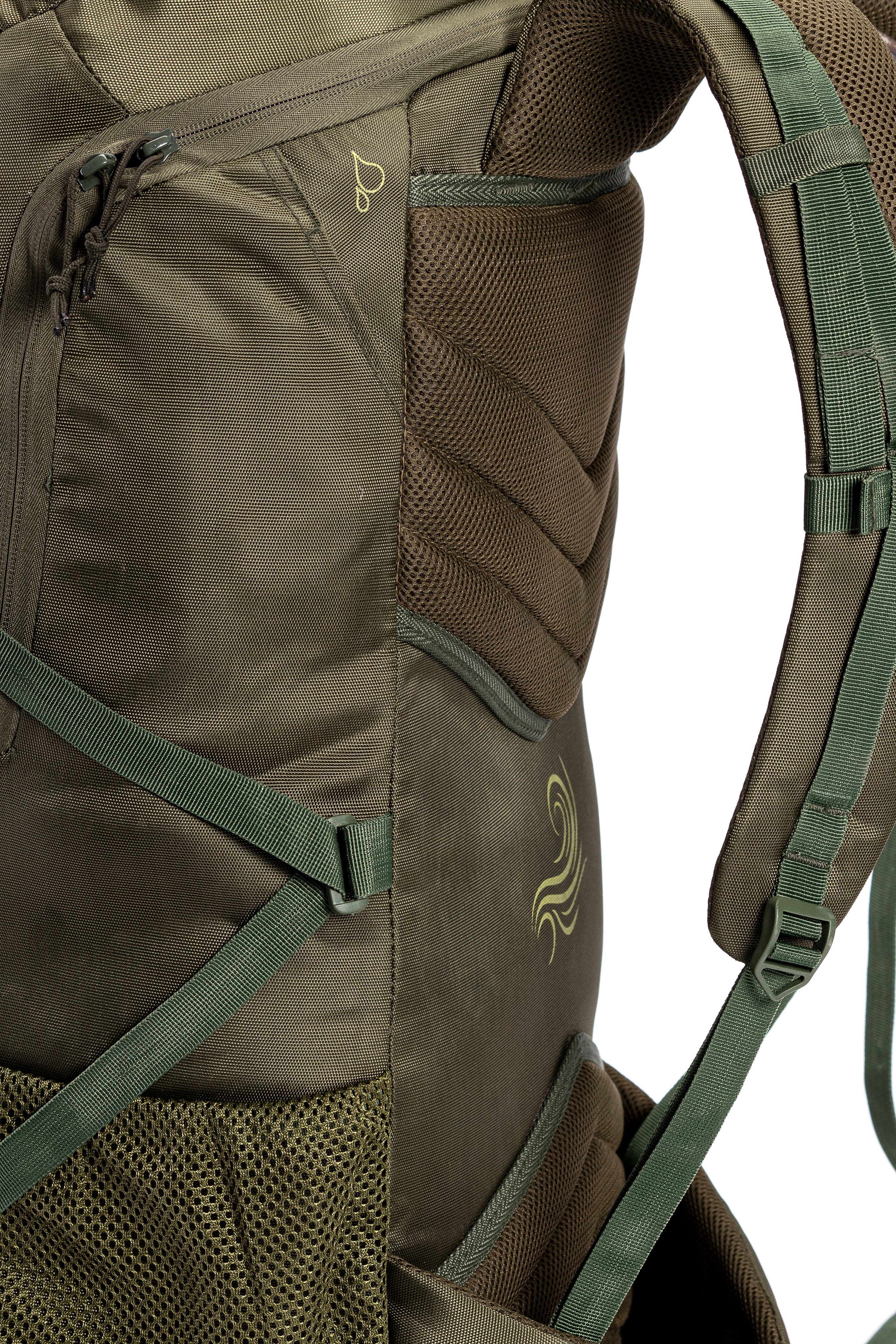 Tripole Air 46L Green Jacquard Side Rucksack Trekking Camping Backpacking Travelling