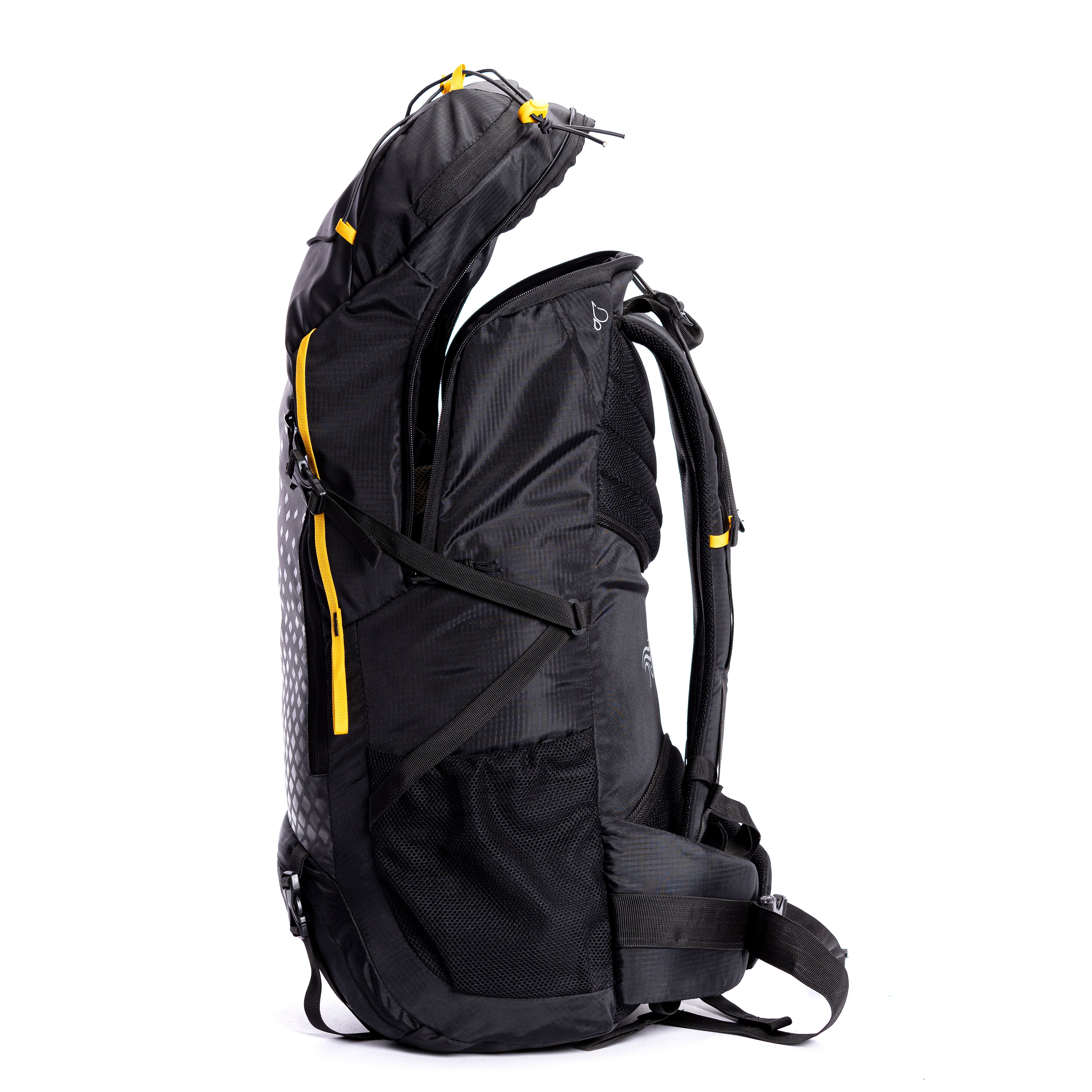 Tripole Air 62L Black Side Rucksack Trekking Backpacking Hiking Camping