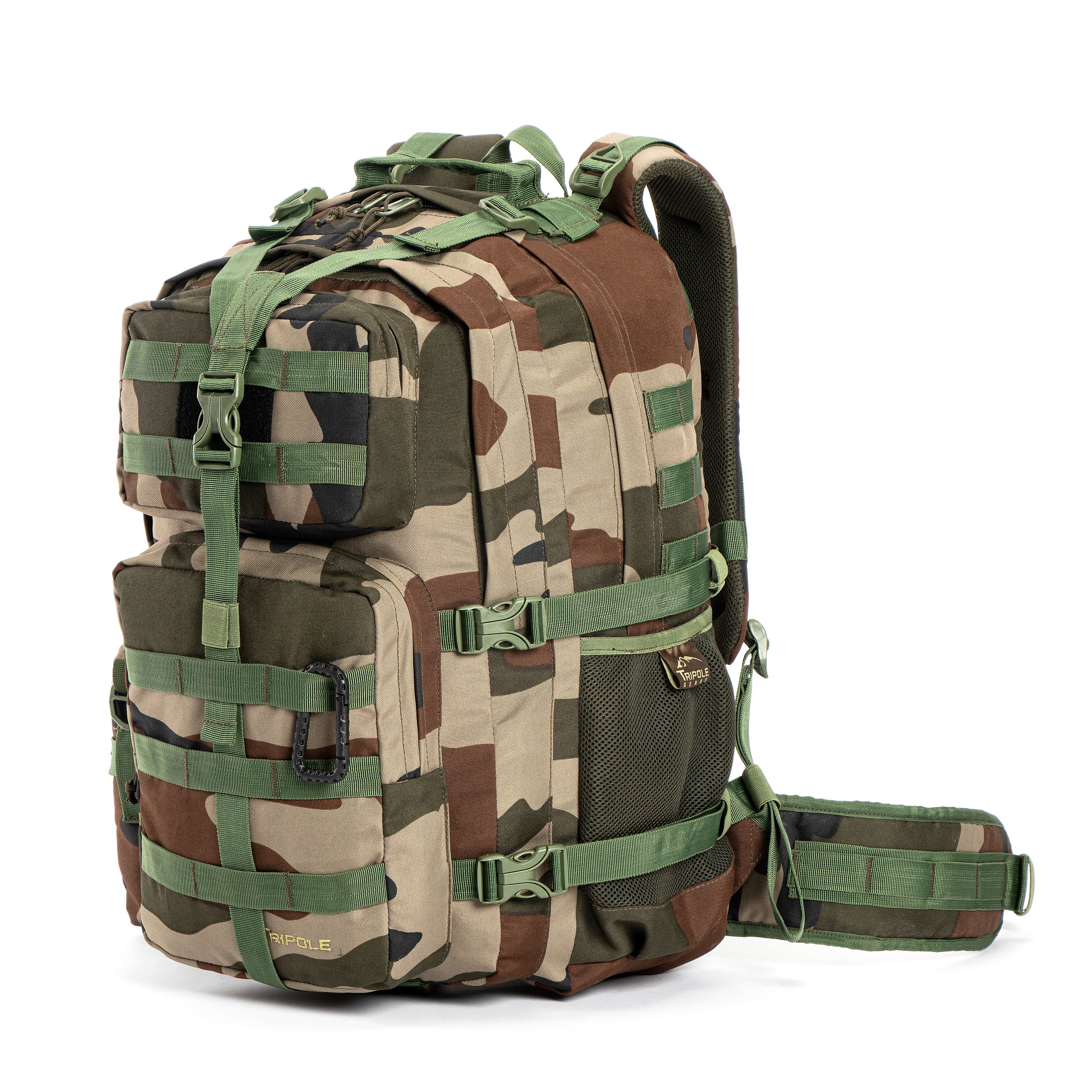 Tripole Alfa Military Tactical Backpack Indian Army Front Rucksack Detachable Sling Bag 45 Litres Trekking Travelling Hiking