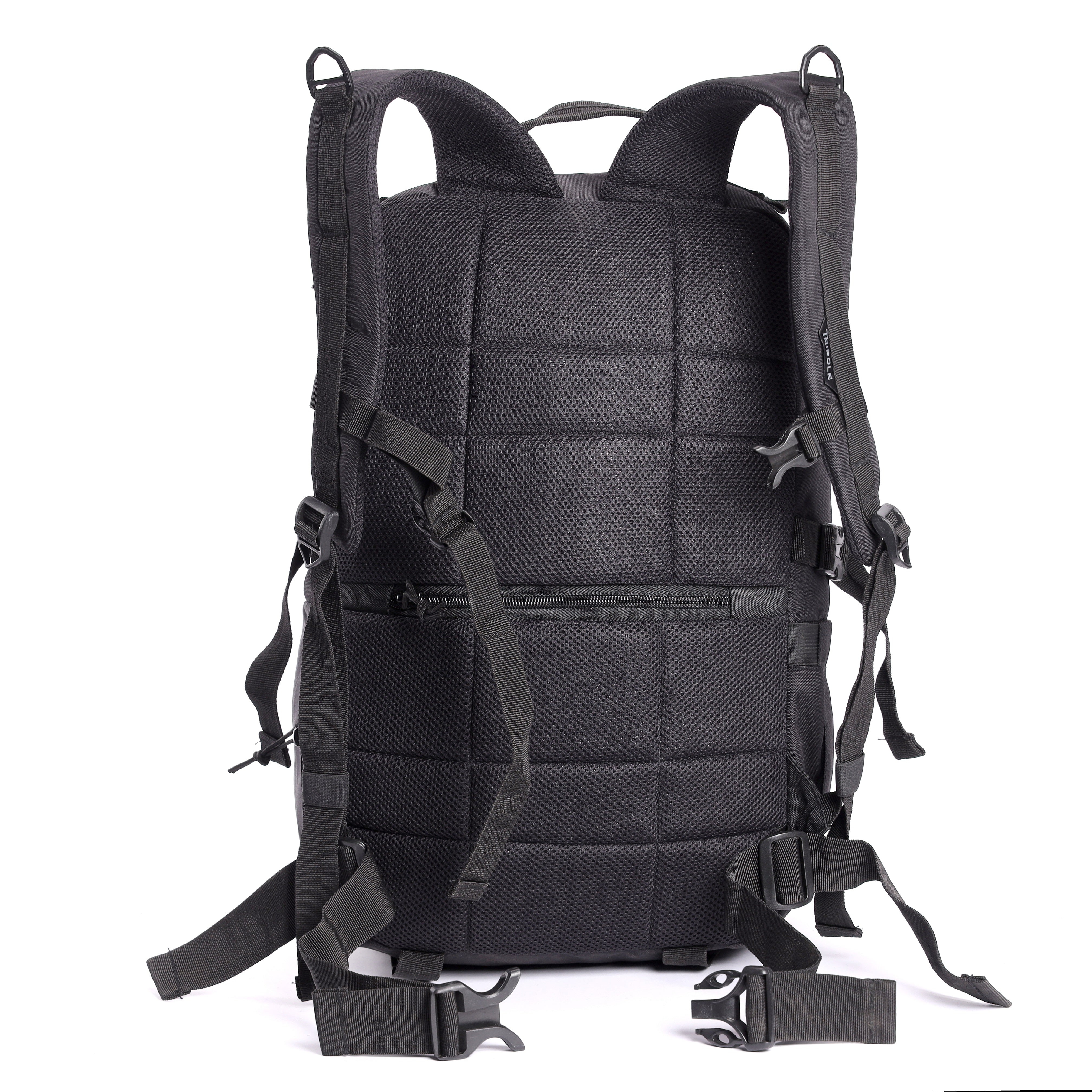 Tripole Captain Black Back 25L Daypack Backpack Travelling Hiking
