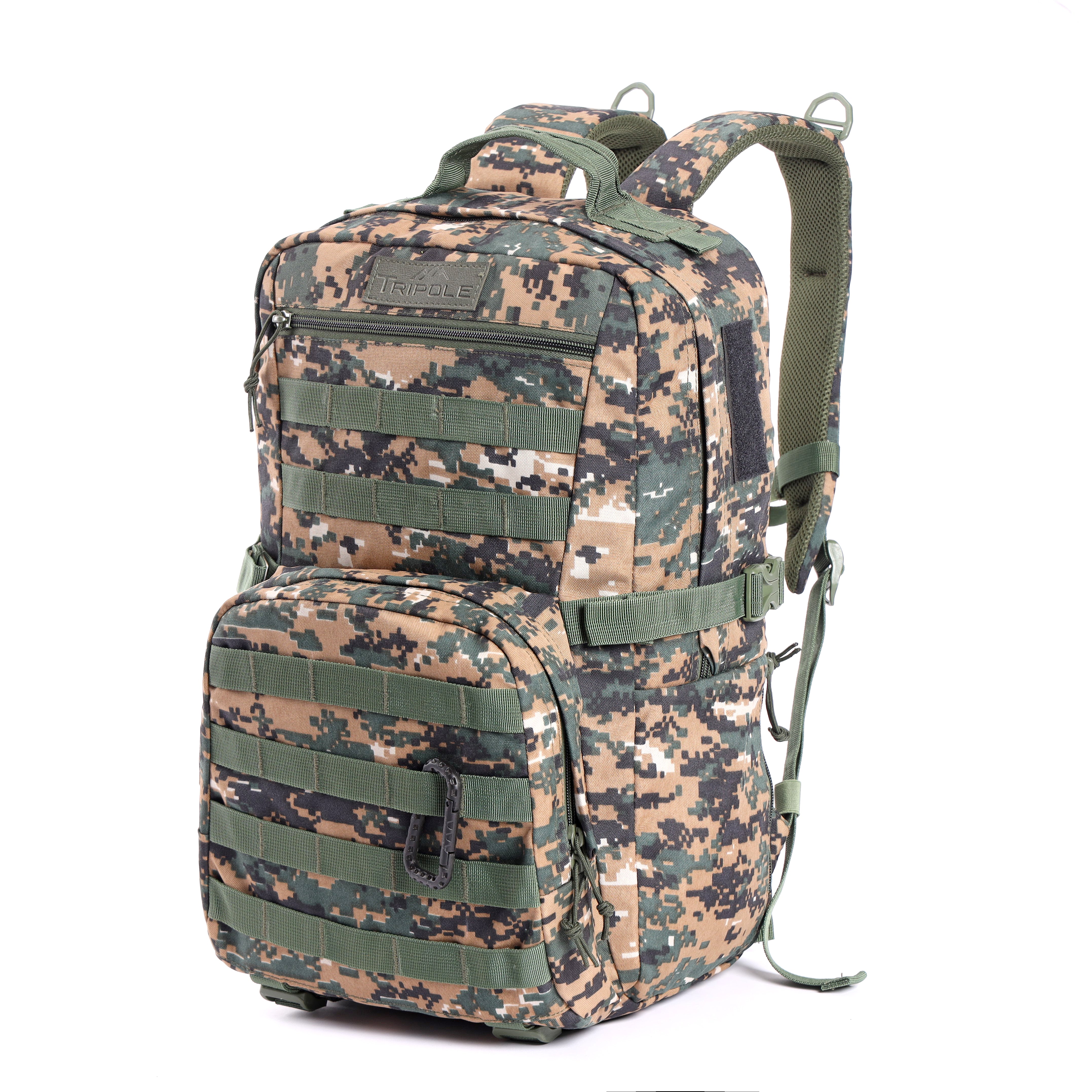 Tripole Captain Digital Camouflage Front 25L Daypack Backpack Travelling Hiking