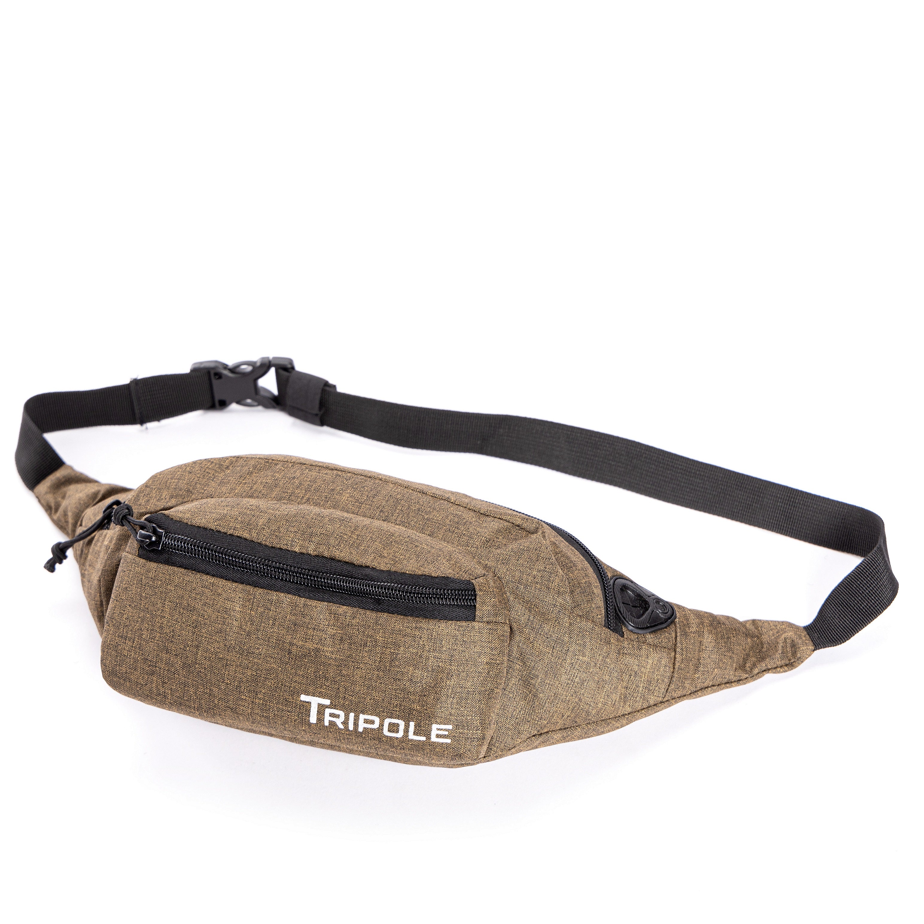 Tripole Ergo Waist Pack Brown Front Trekking Hiking Backpacking Travelling