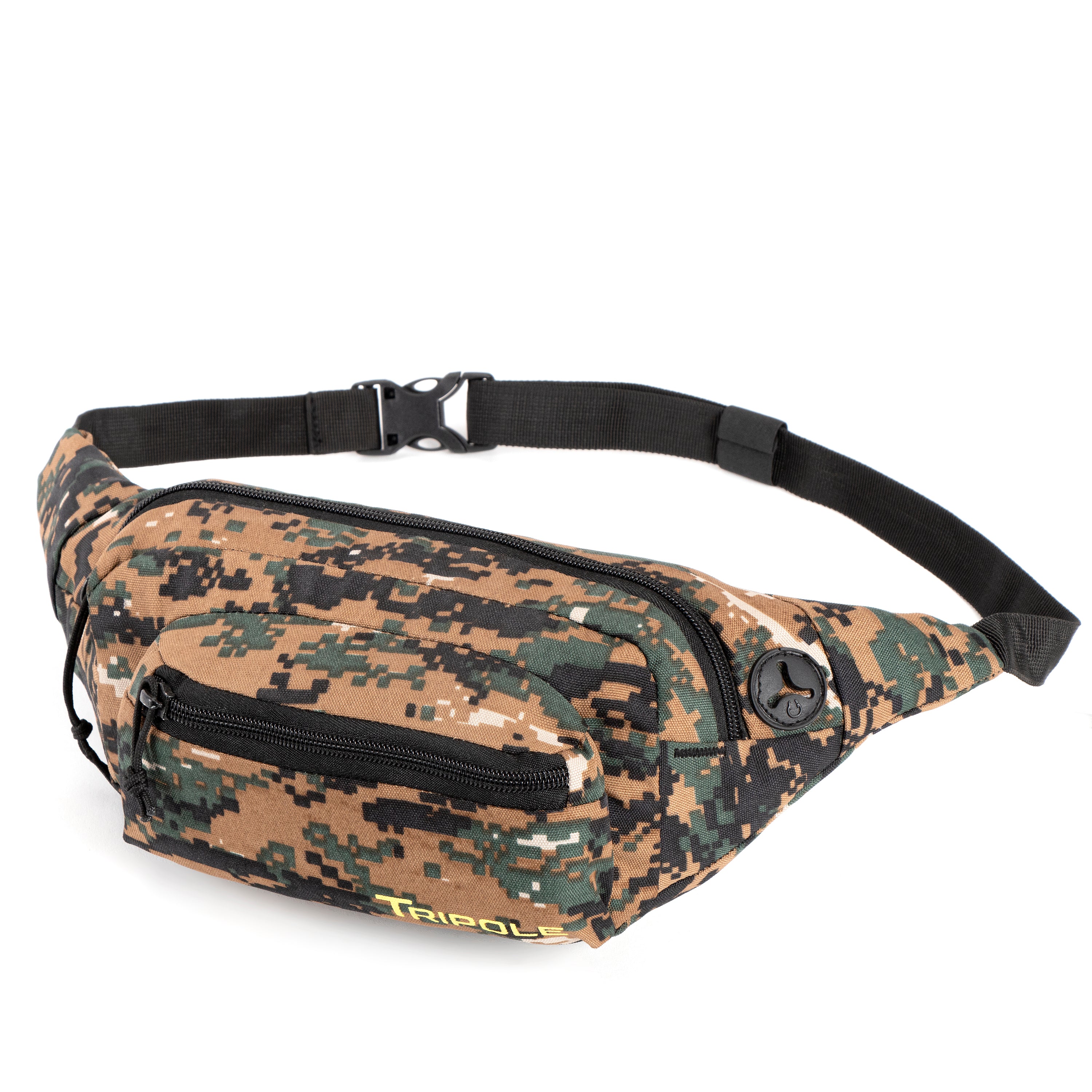 Tripole Ergo Waist Pack Digital Camouflage Front Trekking Hiking Backpacking Travelling