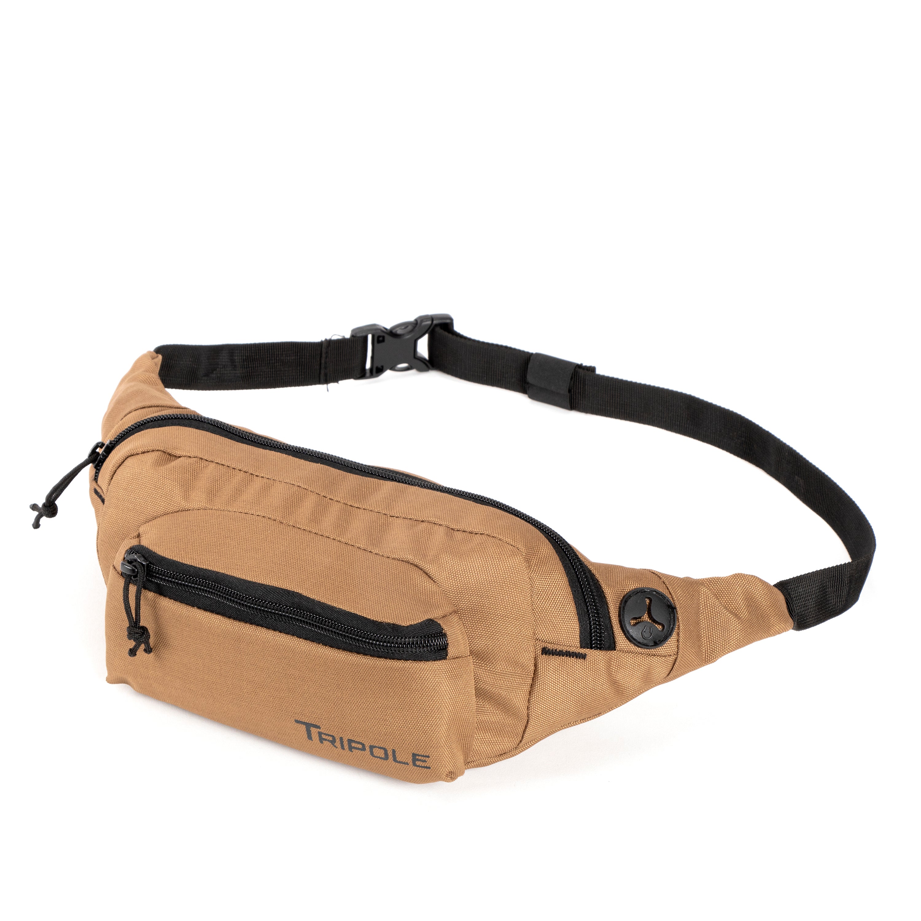 Tripole Ergo Waist Pack Khaki Front Trekking Hiking Backpacking Travelling