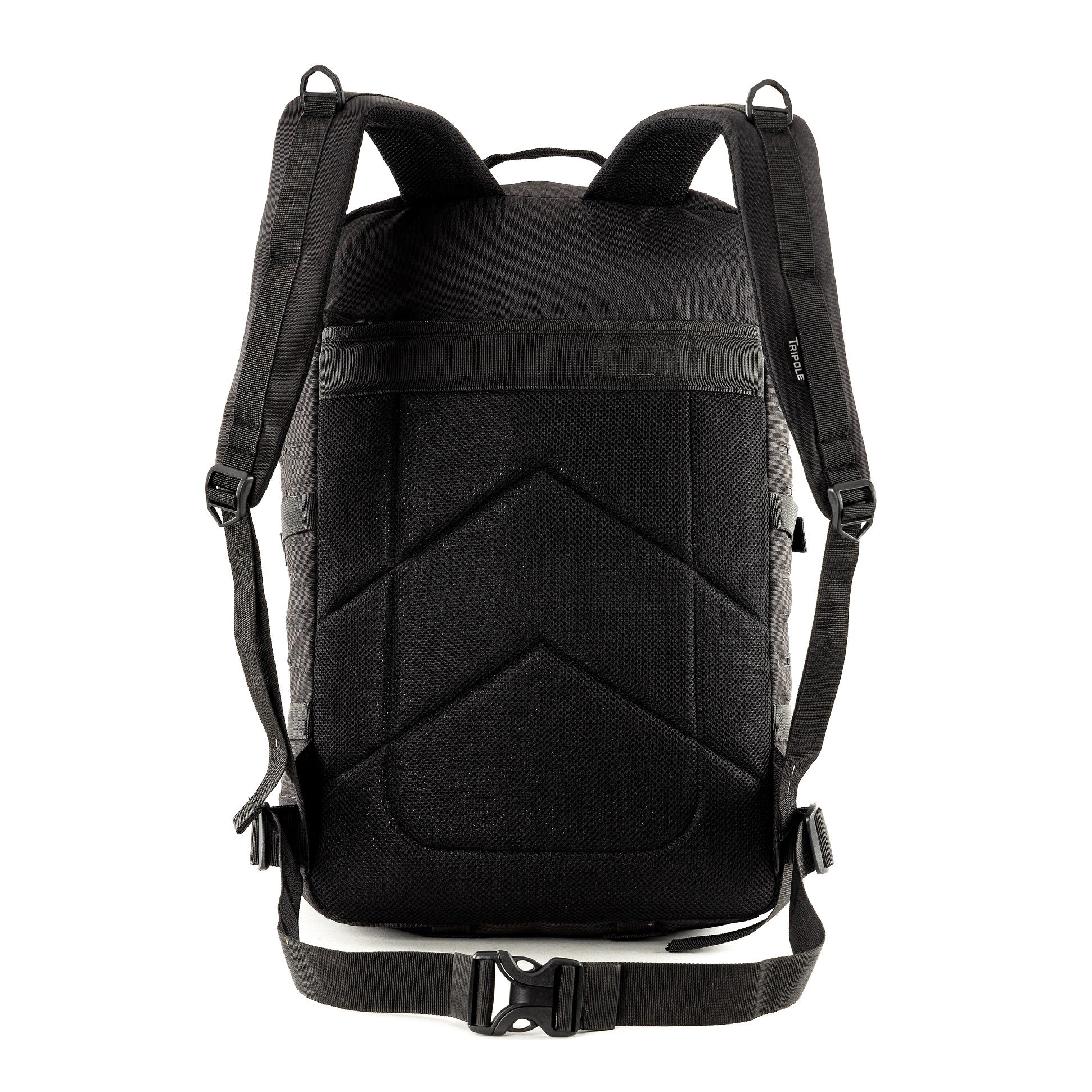 Tripole Force Plus Tactical Army Backpack Black Back 50 Litre Travelling Trekking Hiking MOLLE