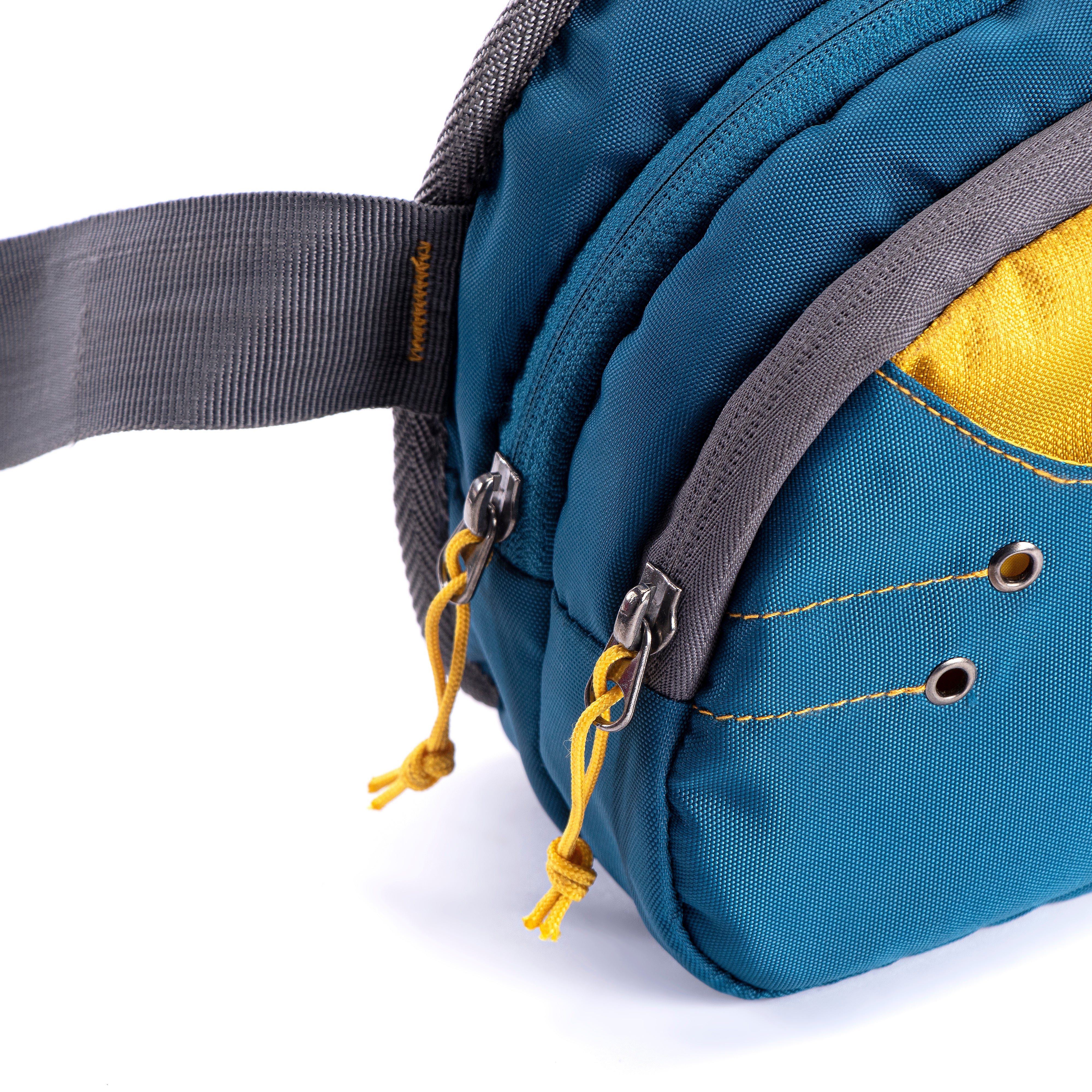 Tripole Hydra Waist Pack Blue Close up Trekking Hiking Backpacking Travelling