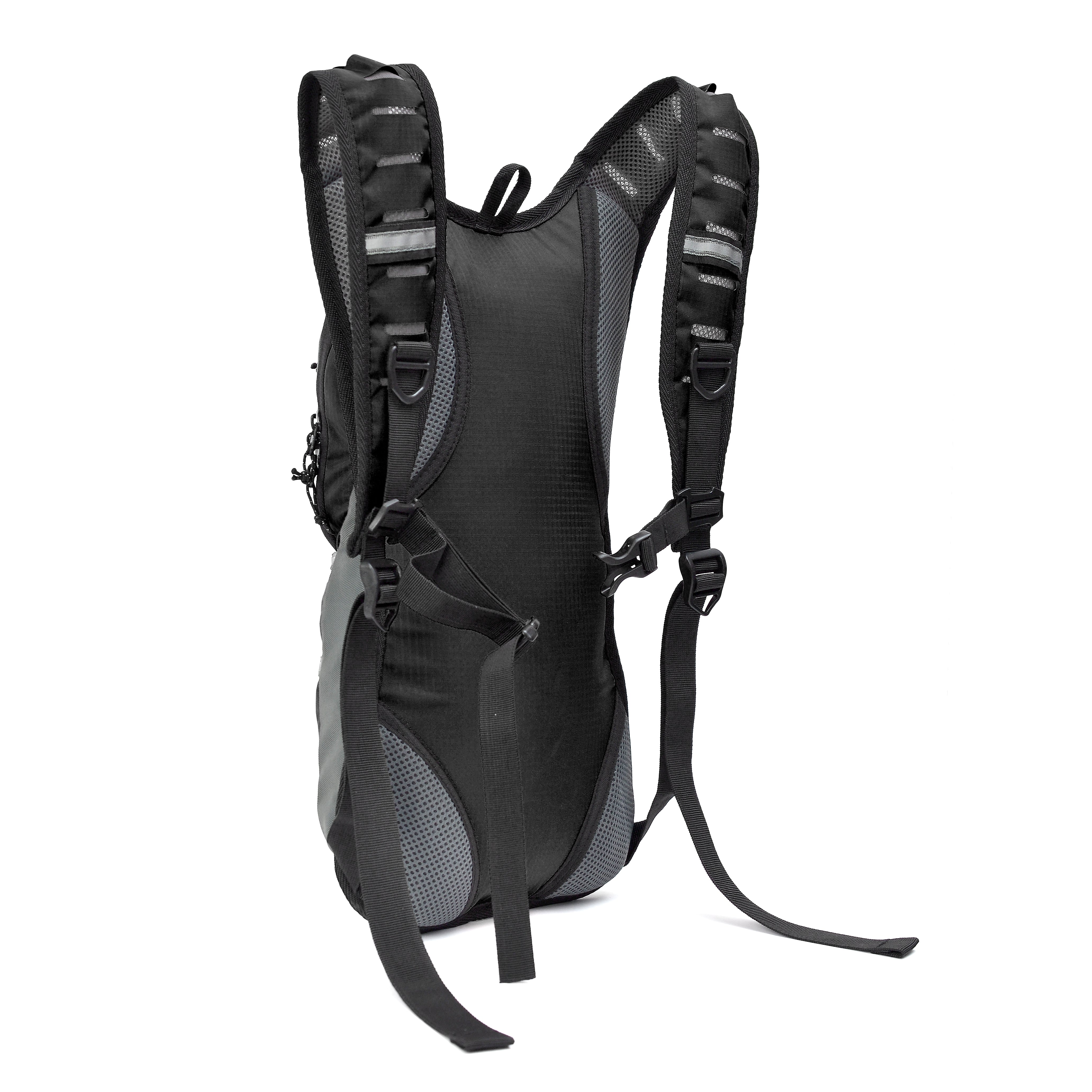 Tripole Hydration Backpack Black Back 2 litres Cycling Trail Running Hiking Trekking
