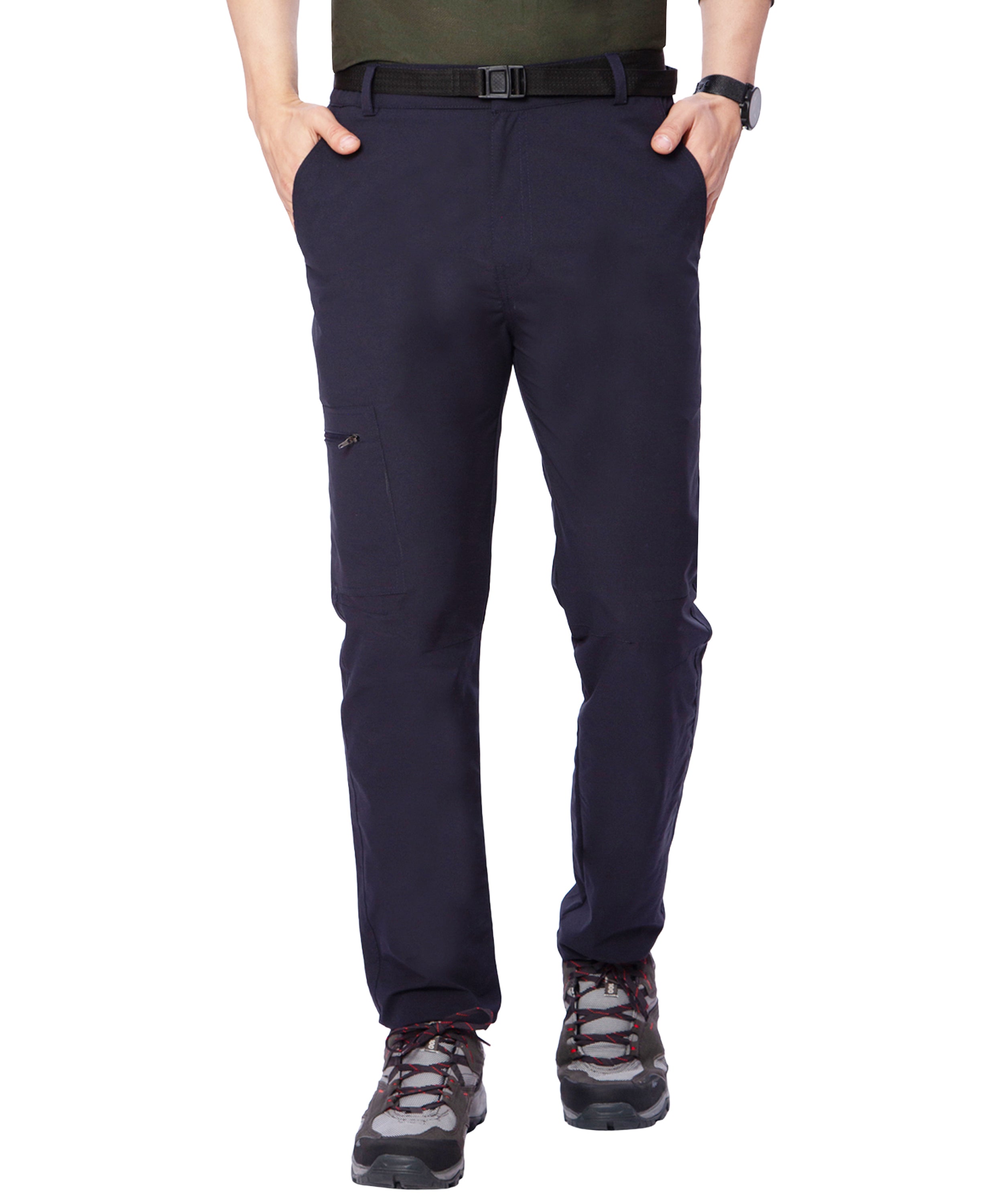 Men's Trekking and Hiking Pants and Trousers | Blue