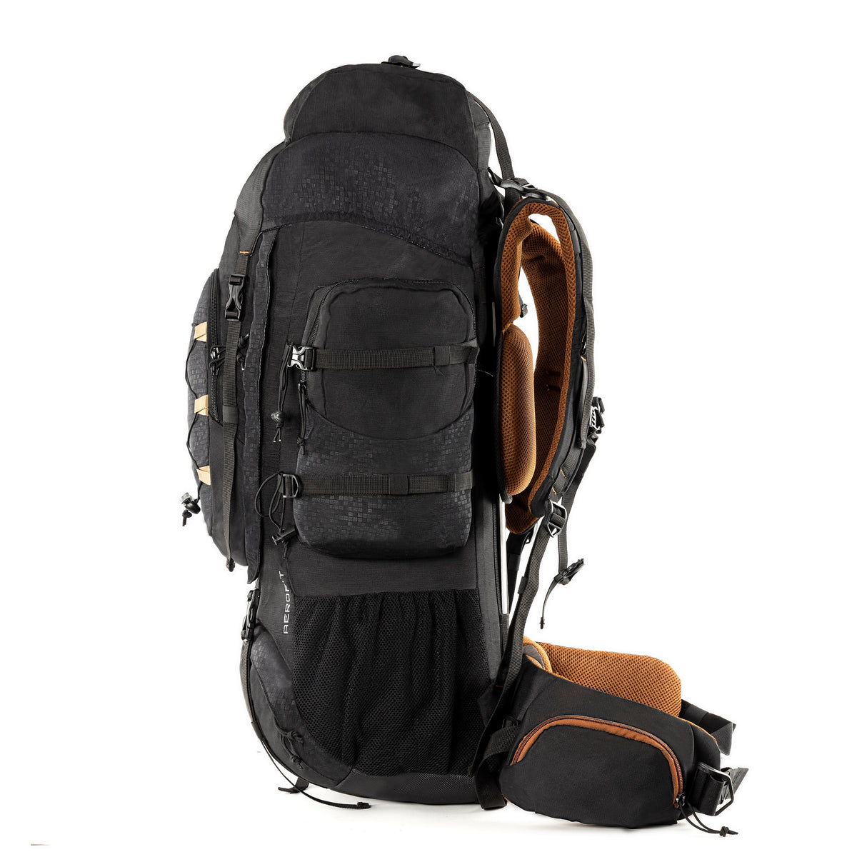Metal Rucksack Tripole Walker Pro Metal Frame Rucksack with Rain Cover for Trekking ...