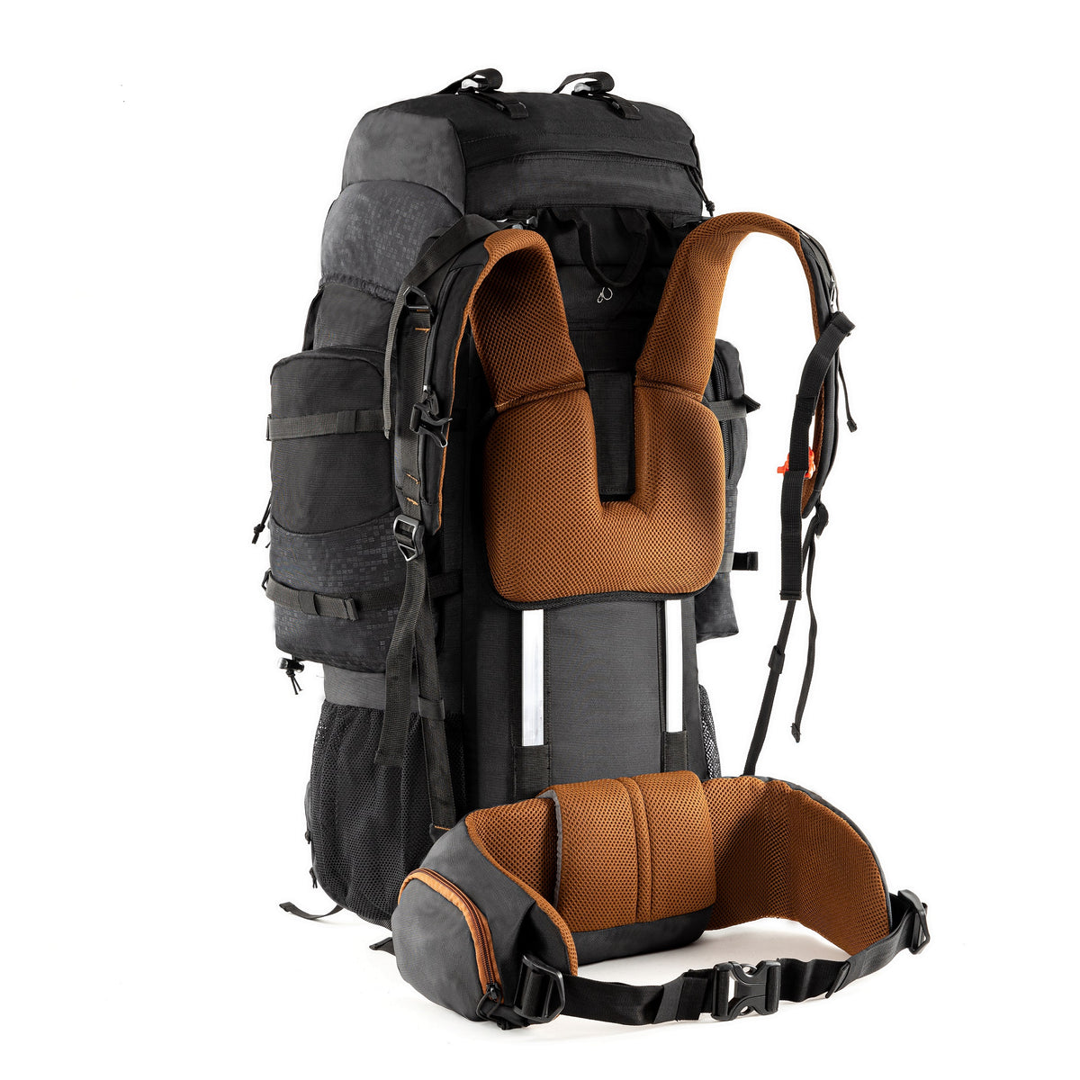Tripole Walker Pro Metal Frame Rucksack with Rain Cover for Trekking ...
