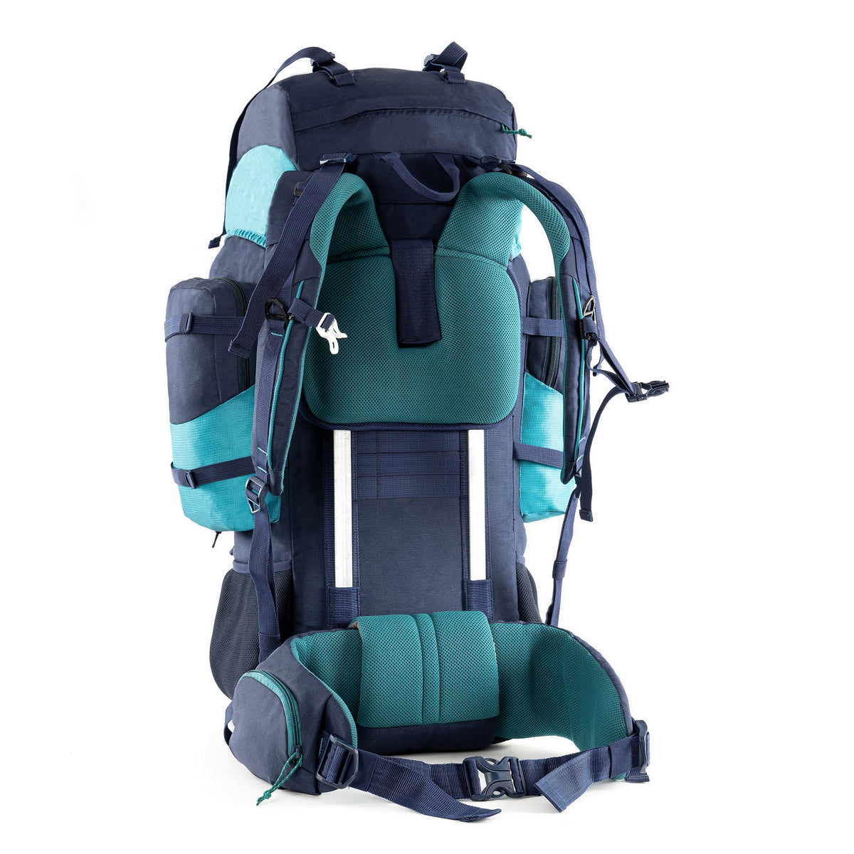 Metal Rucksack Tripole Walker Pro Metal Frame Rucksack with Rain Cover for Trekking ...