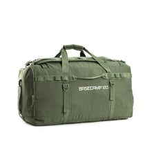 Tripole Basecamp Duffel Bag for Long Travel and Hiking | Defense Grade | Water Repellent - 120 liters