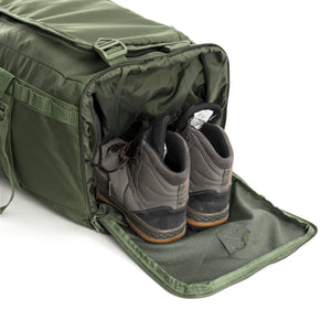 Tripole Basecamp Duffel Bag for Long Travel and Hiking | Defense Grade | Water Repellent - 120 liters