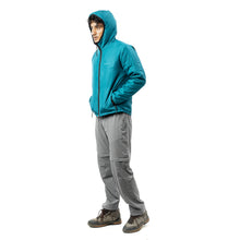Tripole Men's Winter Jacket 5°C Comfort - Trekking and Daily Use | Sea Green