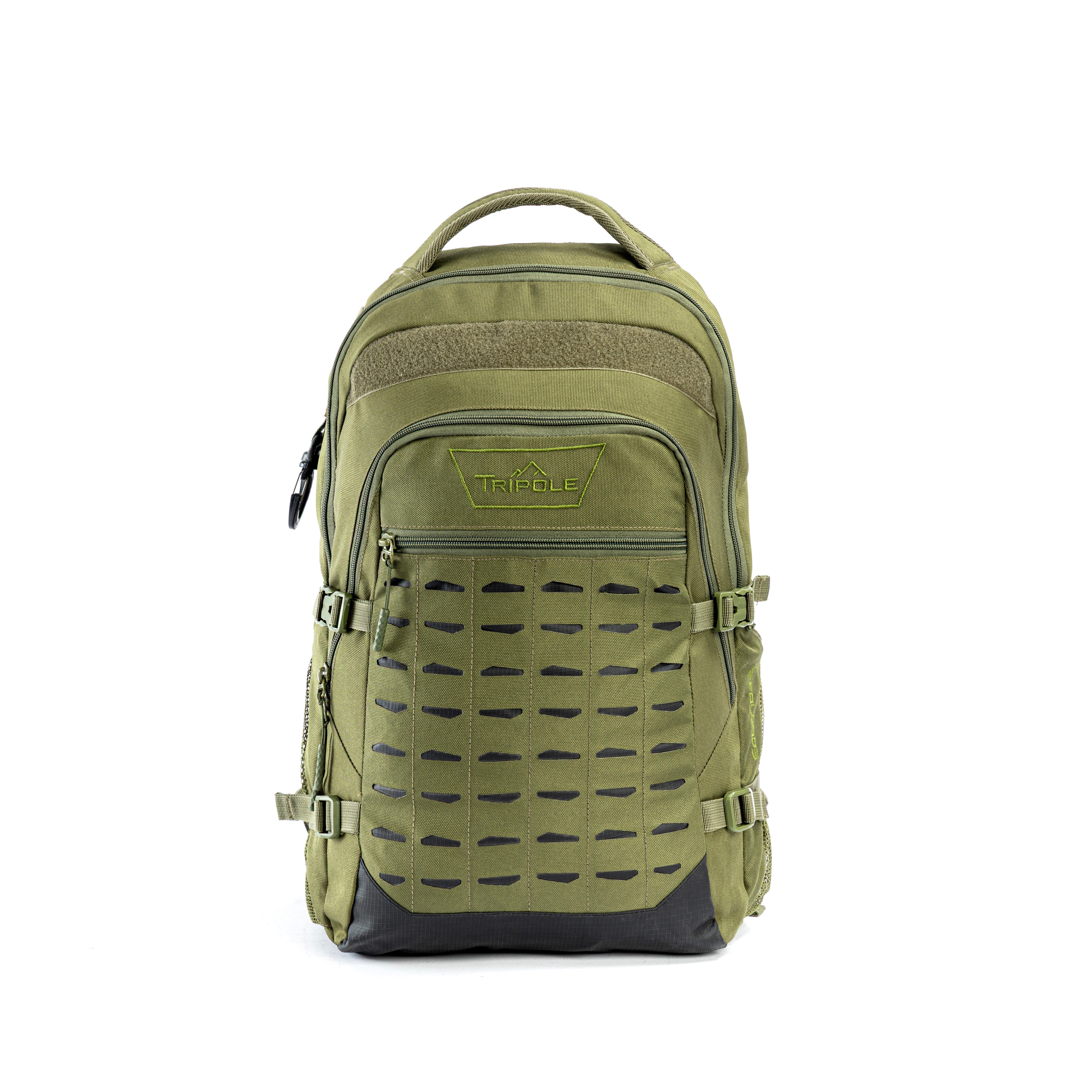 Tripole Falcops 32L Tactical Laptop Backpack with Laser-cut MOLLE Webbing | Water Repellent | For Daily use, Army, Office & Outdoor | 3 Year Warranty