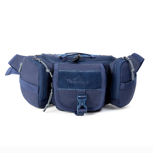 Tripole Tactical Waist Pack and Fanny Bag | Navy Blue