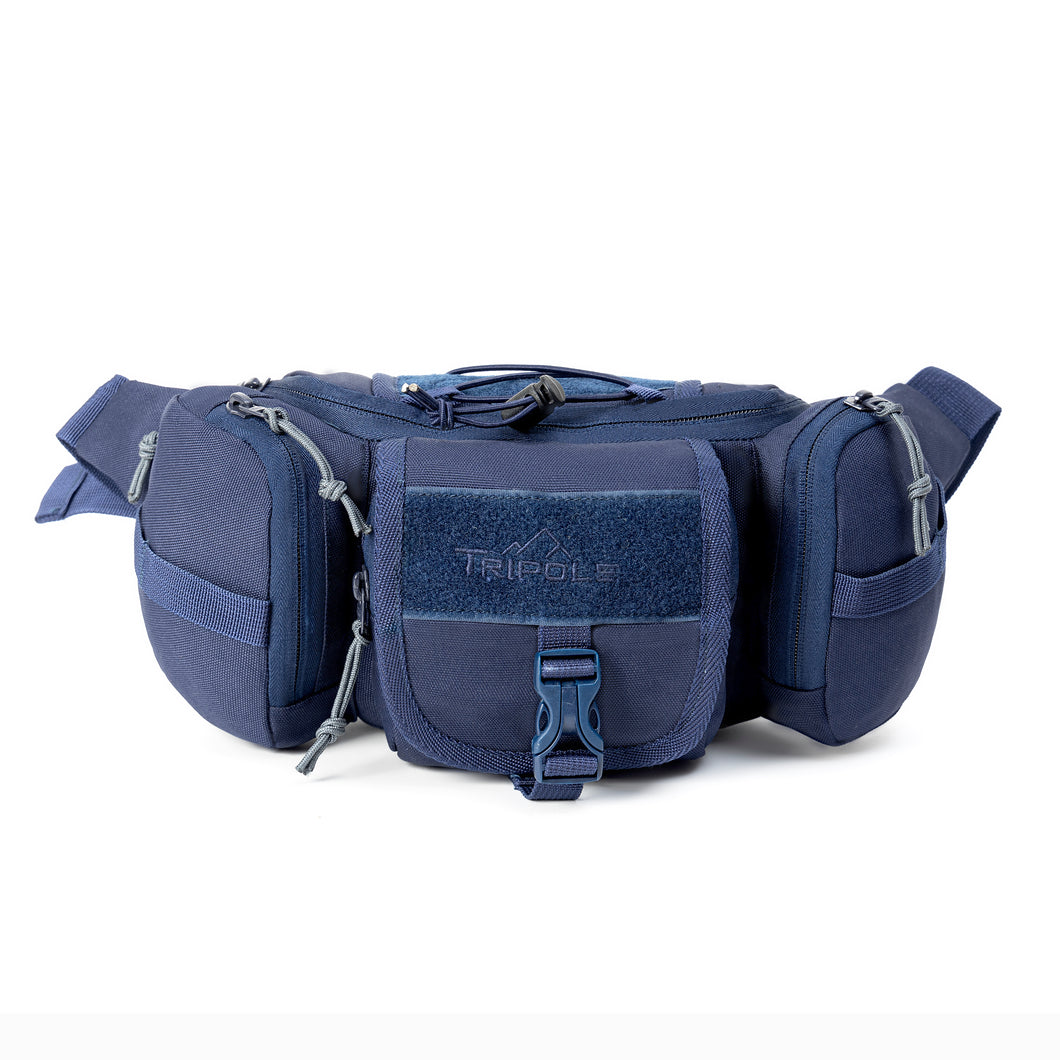 Tripole Tactical Waist Pack and Fanny Bag | Navy Blue