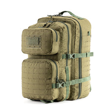 Tripole Force Plus Tactical Army 50 Litre Bag & Backpack with Laser-cut MOLLE - Olive Green