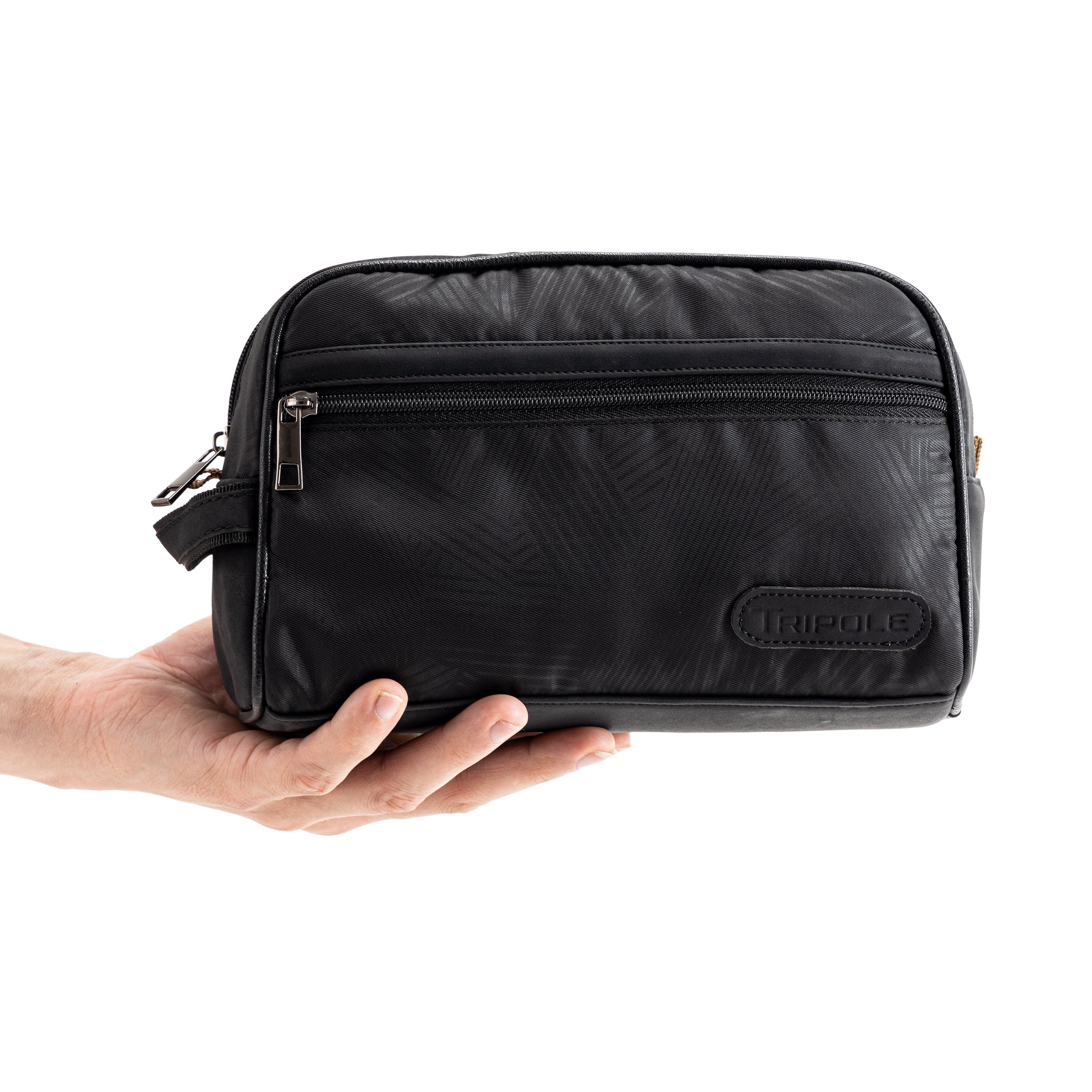 Tripole Ordo Organizer Kit Black Front Hand Travel Backpacking Toiletry Kit Make up Accessories Daily Use