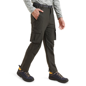 Cargo Trousers and Pants for Hiking and Travelling I Green