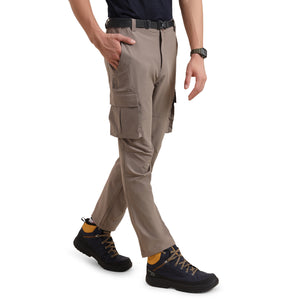 Cargo Trousers and Pants for Hiking and Travelling I Khaki