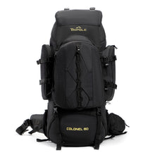 Colonel Series 80 Litre Rucksack + Detachable Day Pack & Rain Cover | Black