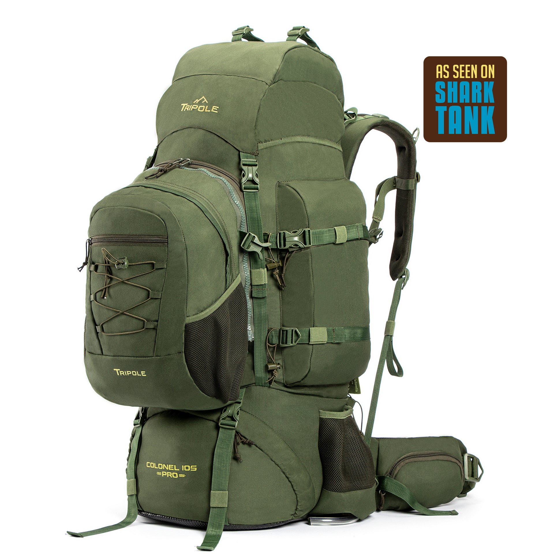 Tripole Colonel Pro Metal Frame Rucksack with Detachable Day Pack