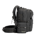 Tripole Alfa Military Tactical Backpack Black Side Rucksack Detachable Sling Bag 45 Litres Trekking Travelling Hiking 