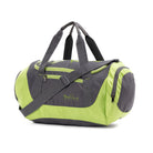 Tripole Blaze Duffel Bag Grey & Neon Yellow Front - Gym Sports Travelling 35 litres