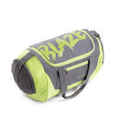 Tripole Blaze Duffel Bag Grey & Neon Yellow Top - Gym Sports Travelling 35 litres