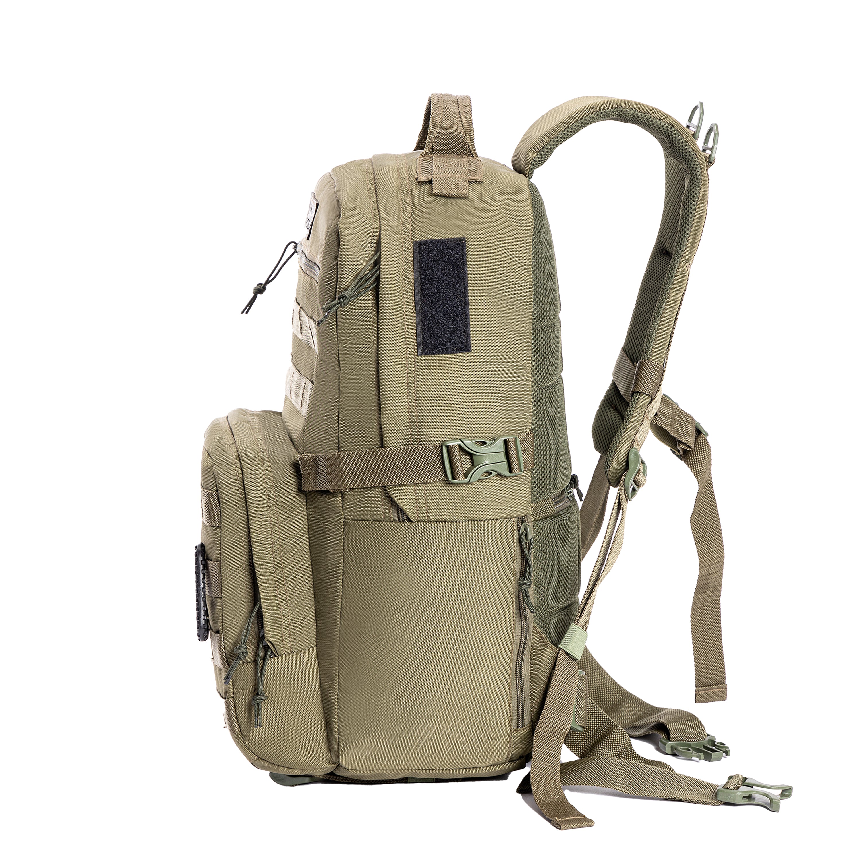 Tripole Captain Army Green Side 25L Daypack Backpack Travelling Hiking