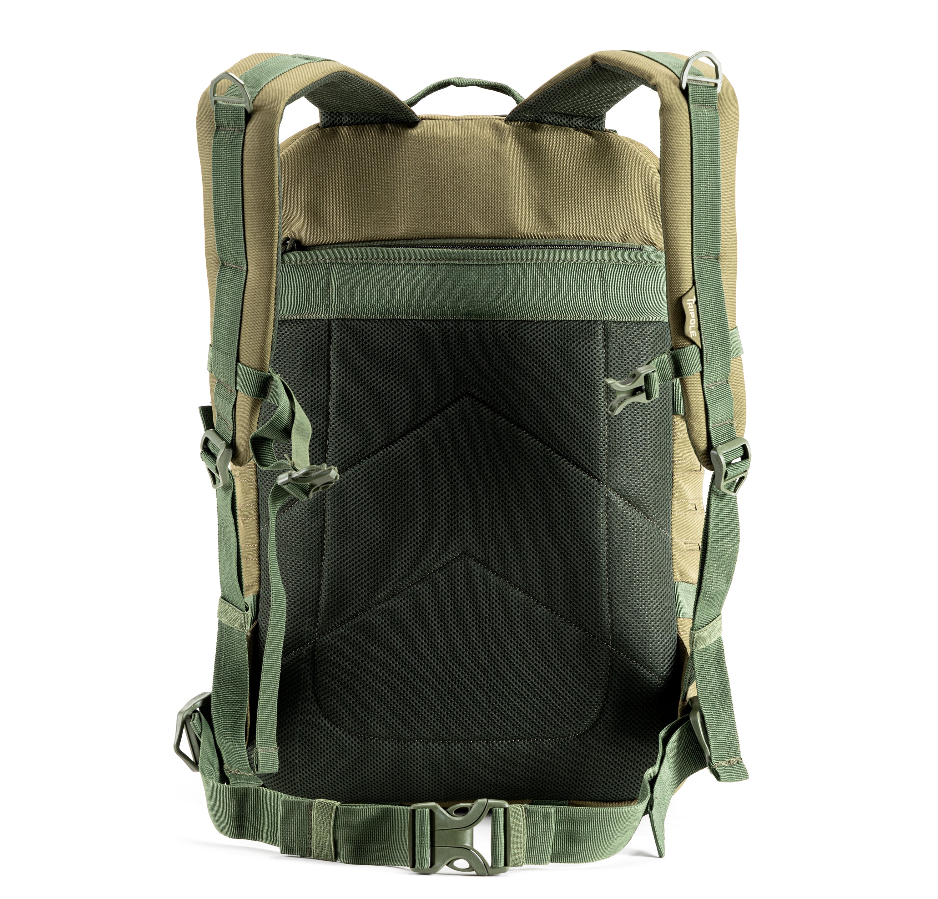 Tripole Force Plus Tactical Army Backpack Olive Green Back 50 Litre Travelling Trekking Hiking MOLLE