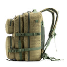 Tripole Force Plus Tactical Army Backpack Olive Green Side 50 Litre Travelling Trekking Hiking MOLLE